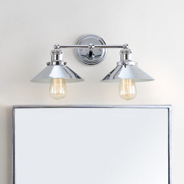 July Metal Shade Sconce - JONATHAN Y